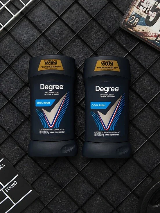 Degree - 2 Pack - Cool Rush - Antiperspirant Deodorant -(Men) - New