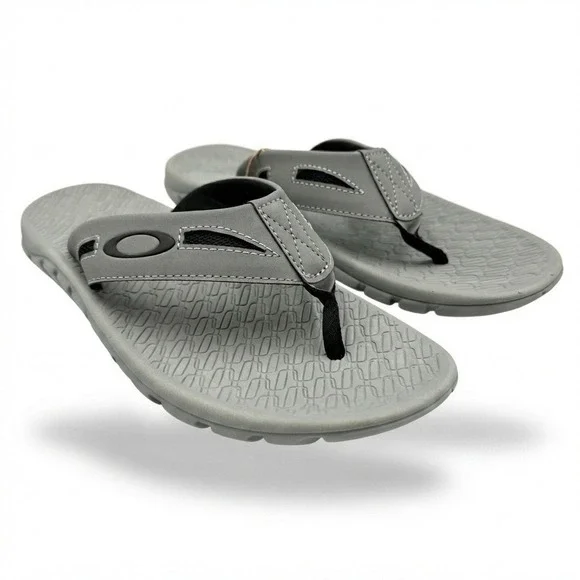 Oakley Operative Sandal 2.0 Mens Size 13 Stone Gray Sport Flip Flop **NEW**