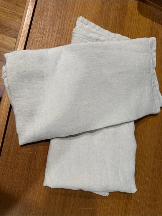Parachute Beige Linen Euro Sham Pair