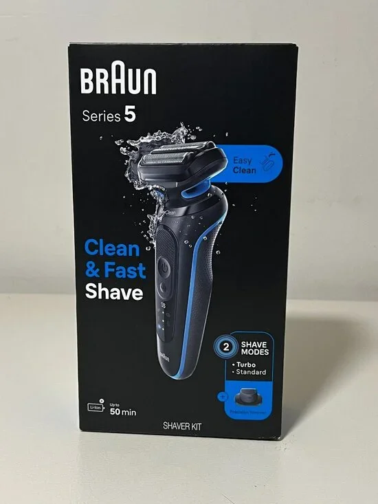 Braun Series 5 5118s Electric Shaver for Men | Waterproof Wet & Dry Foil Shaver