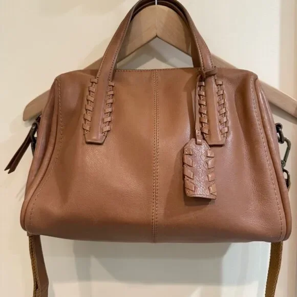 Lucky Brand Tan Leather Satchel