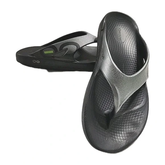 OOFOS OOriginal Sport Sandals Recovery Thongs Gray Men's 11/Women's 13 EU 44‎