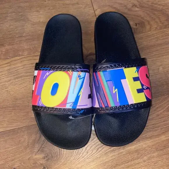 ADIDAS X KRIS ANDREW SMALL Pride Adilette Pride Slide Sandals‎ Size 11