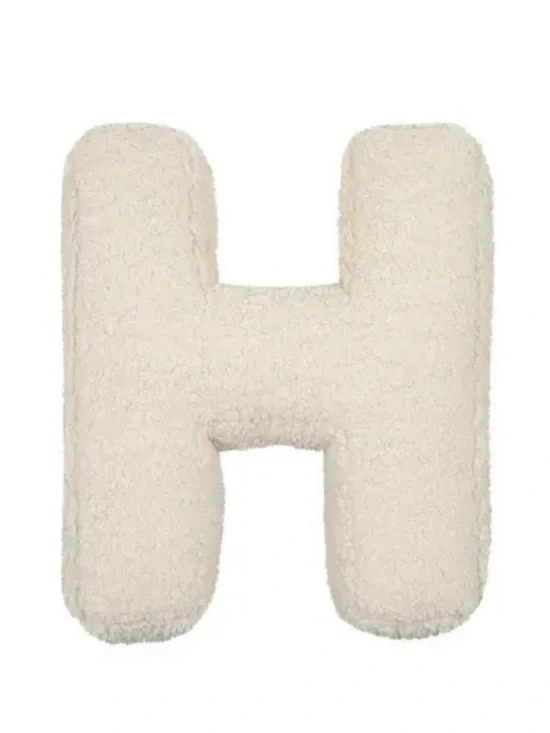 Dormify Room Essentials ‘Alphie’ H Sherpa Throw Pillow