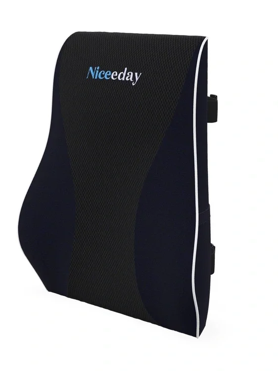 Niceeday Black Lumbar Support Pillow