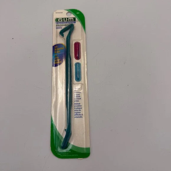 Sunstar GUM Proxabrush Handle 605 Interdental Cleaner Antibacterial Bristles