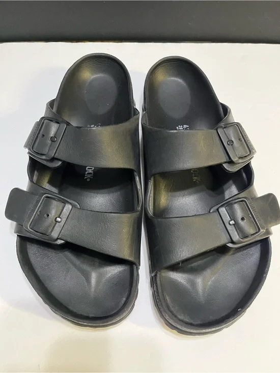 Birkenstock Black EVA Arizona Two-Strap Sandals