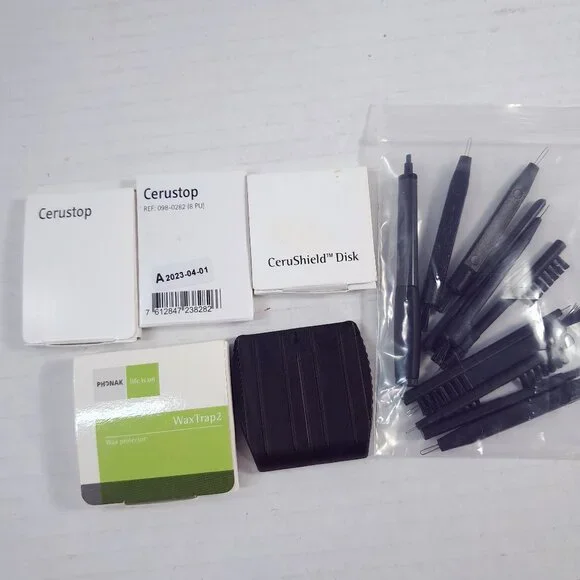 Phonak CeruShield Disk Wax Filters 098-0445 WaxTrap 2 098-0382‎ Cerustop guards