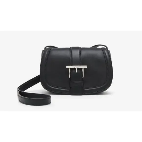 ALEXANDER MCQUEEN Mini T-Bar Satchel in Black