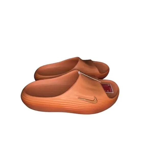 Nike ReactX Rejuven8 Slide HV4479-800 Marakesh Orange Men's 8 Women's 9 NWT Nike