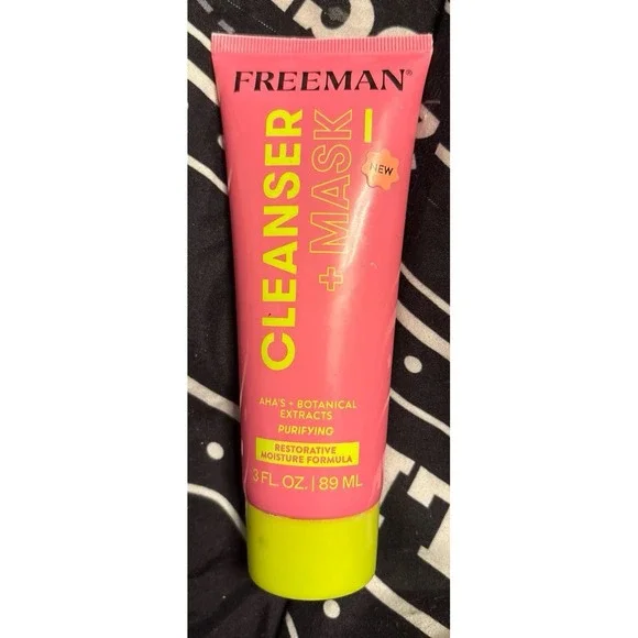 NEW Freeman Cleanser + Mask, Restorative Moisture Formula,‎ Purifying