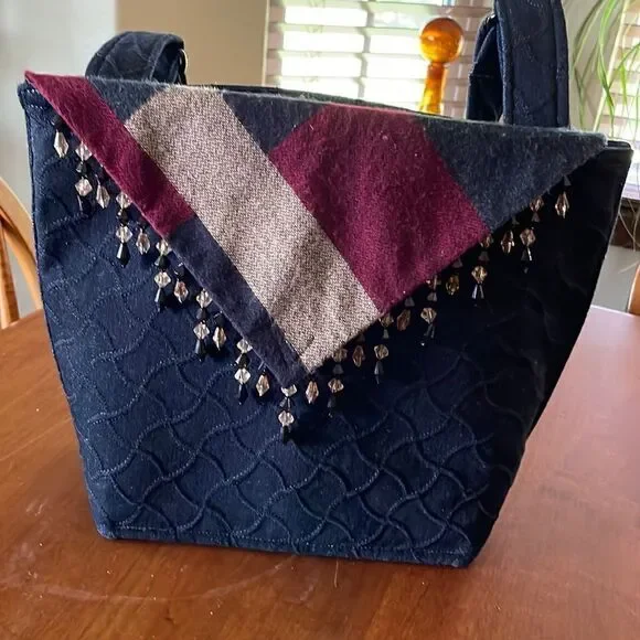 Glitz N' Glam Handmade Two Style Shoulder Bag