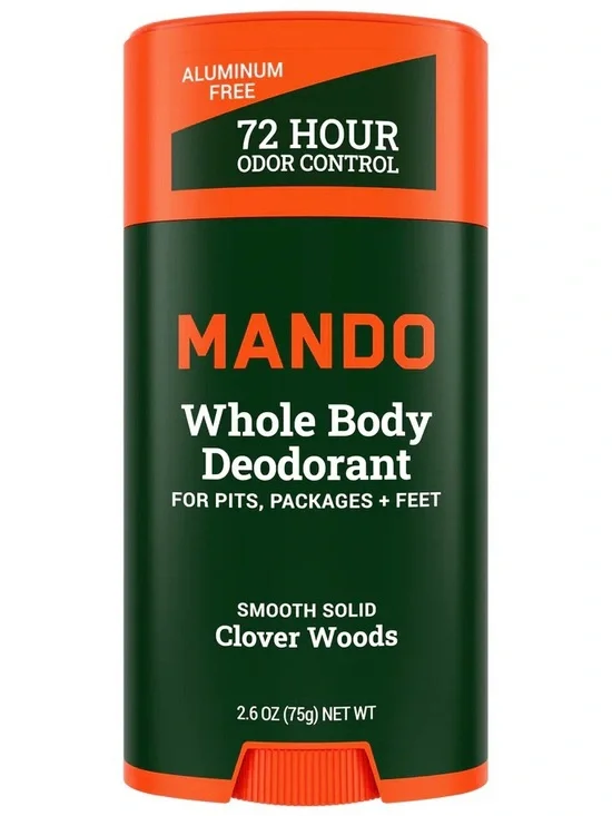 Mando Clover Woods Smooth Solid Whole Body Deodorant 2.6oz