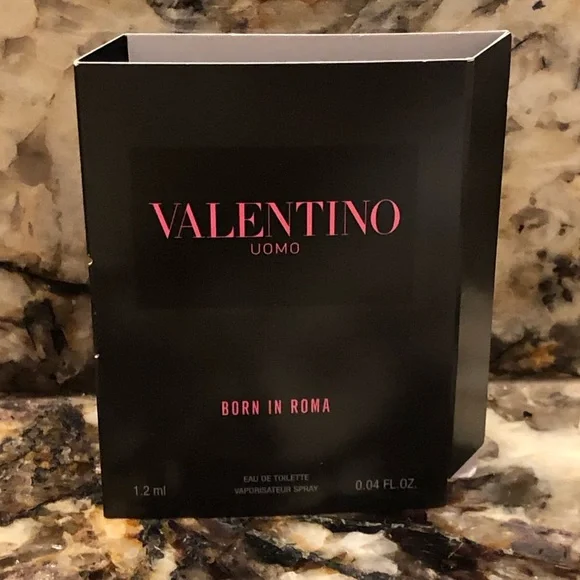 Valentino Uomo Born in Roma 1.2ml Sample Vial Spray Card