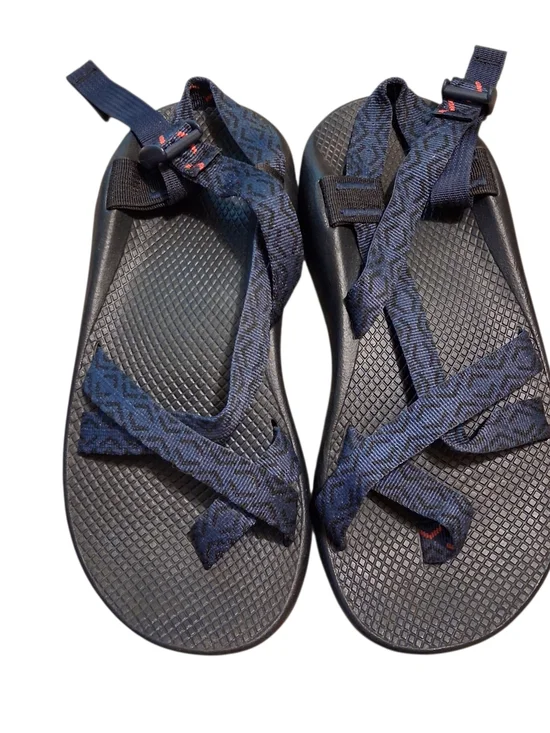 Men's Chaco Z2 Classic Wide Sandal In Stepped Navy 9W Vacation Beach Walking