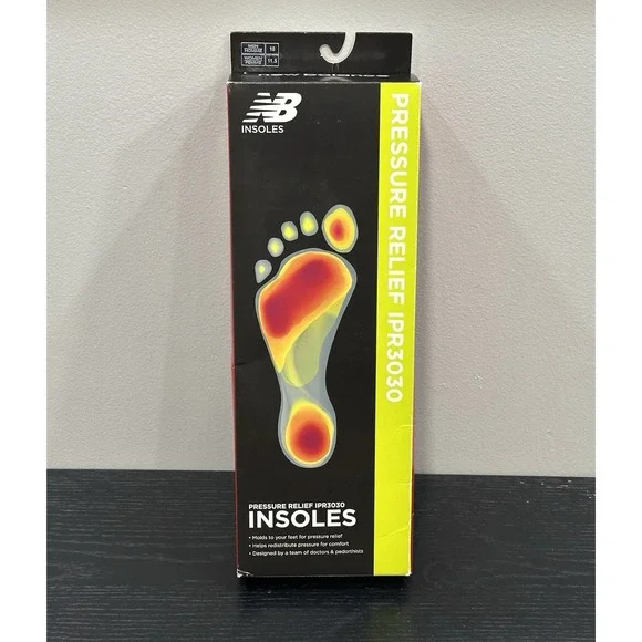 New Balance IPR3030 Pressure Relief 3030 Insoles Men's 10 Women's 11.5
