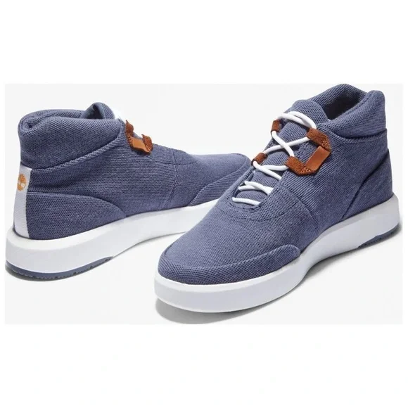 Timberland‎ Truecloud EK+ Chukka Trainers high top sneakers medium blue