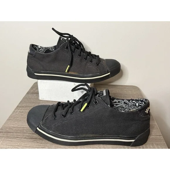 Vintage Snoop Dogg Snoopadoopa Men's 10 Black Bandana Sneakers Doggy Biscuitz