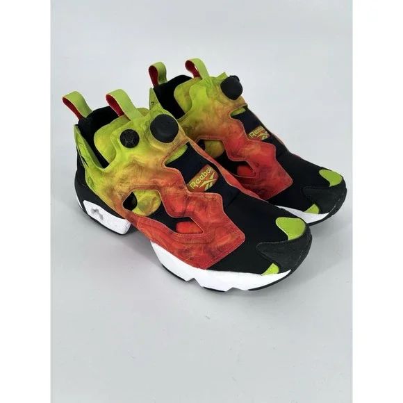 Reebok Men's InstaPump Fury OG Legion of Fury JP Blaze Sneakers Size‎ 8.5 Fire