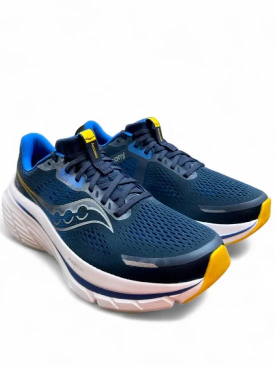 Saucony Guide 18 ‘Navy/Yellow’ Running Shoes Size US Men’s 10/ Women 11.5 (NEW)