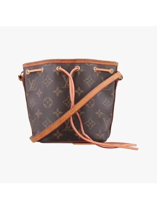 Louis Vuitton Nano Noe Monogram Brown Canvas