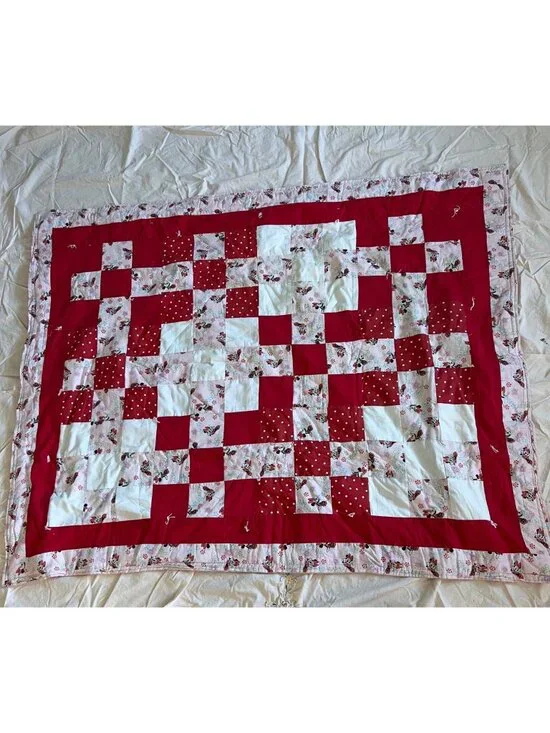 Handmade Minnie Mouse Quilt 46