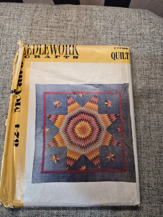 Star Quilt Pattern - Multicolor