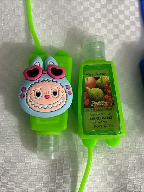 Labubu character Hand Sanitizer with Holder - Multiple Colors and Scents