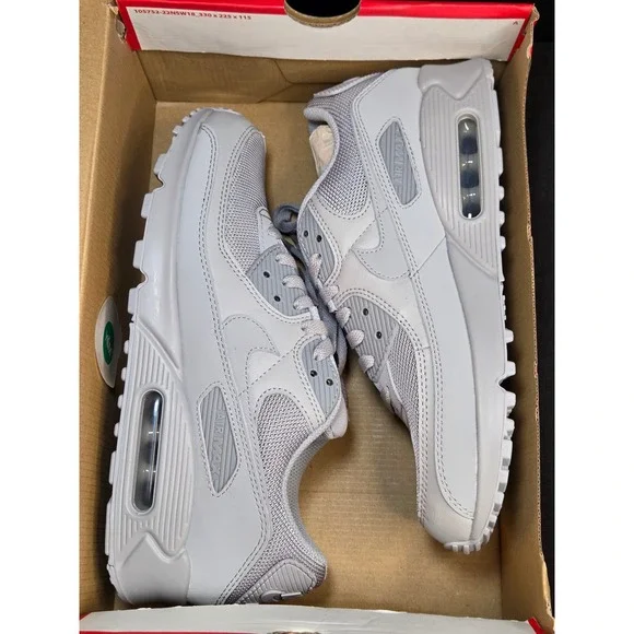 Nike Air Max 90 Wolf Grey‎ Mens Sneakers CN8490-001 Running Shoes US 9 NIB