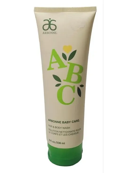 ABC ARBONNE BABY CARE Hair & Body Wash 8oz VEGAN New UNSEALED