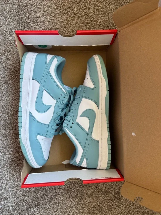 Adult size 9.5 true to size ,  White Low-Top Sneakers - Nike