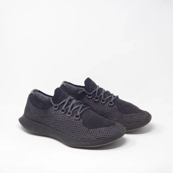 Allbirds Mens Tree Dashers Sneakers Black Low Top Running Shoes Size 14