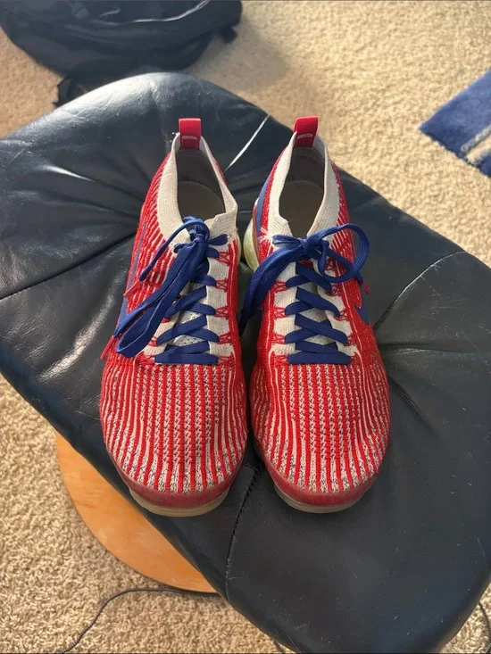 Nike Men’s activewear - Air VaporMax 3.0 Flyknit 'USA' SZ: 9 US