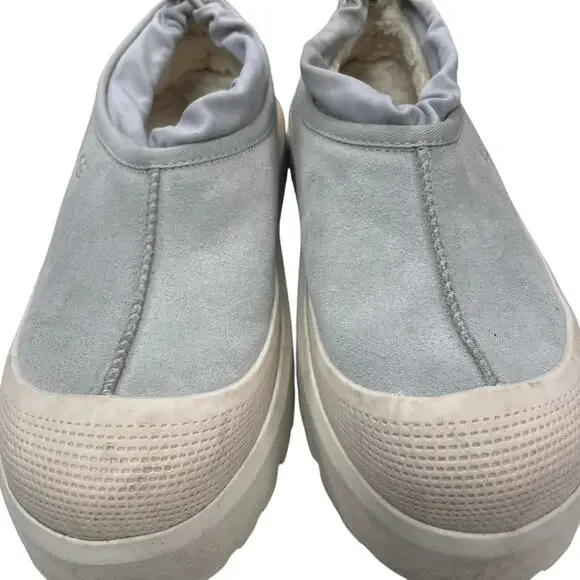 Ugg grey suede platform sneakers