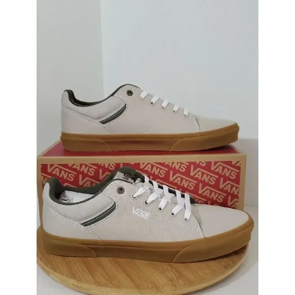Vans Men's Seldan Casual Sneakers Gum Sole  Grape Leaf Size 12 NIB
