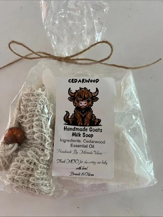 Handmade Goats Milk Soap — White