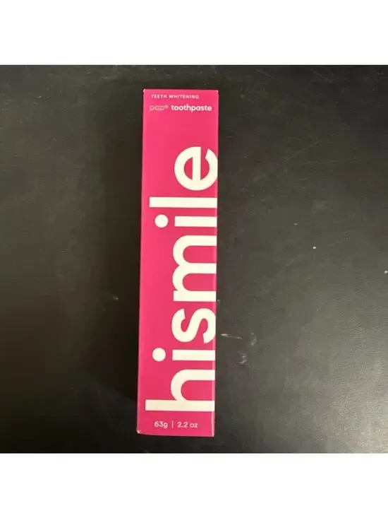 hismile PAP+ Whitening Toothpaste, 2.2 oz NEW IN BOX