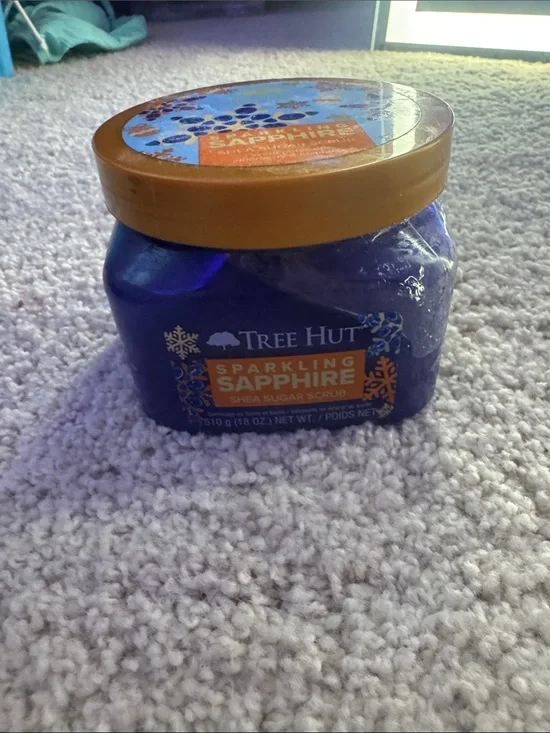 Tree Hut Sparkling Sapphire Shea Sugar Scrub - Blue