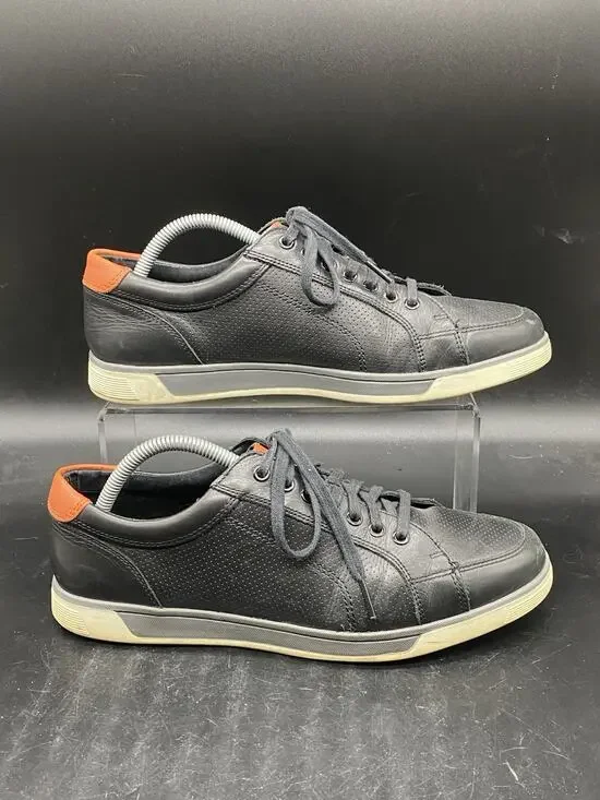 Cole Haan Men's Vartan Sport Ox Fashion Sneaker Black Leather C13916 Size 8.5 M