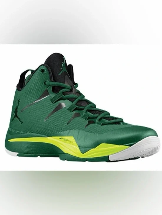 Nike Air Jordan Super.Fly 2 Green Glow Basketball Shoes Men’s Size 11