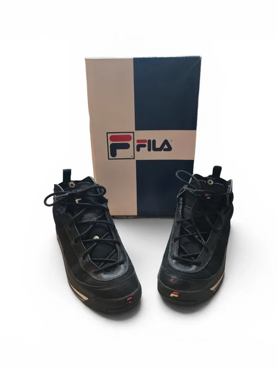 FILA Men’s Black Low-Top Athletic Sneakers