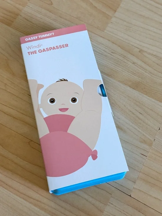 Windi The Gasspasser Baby Tummy Relief Tube - Pink & Blue