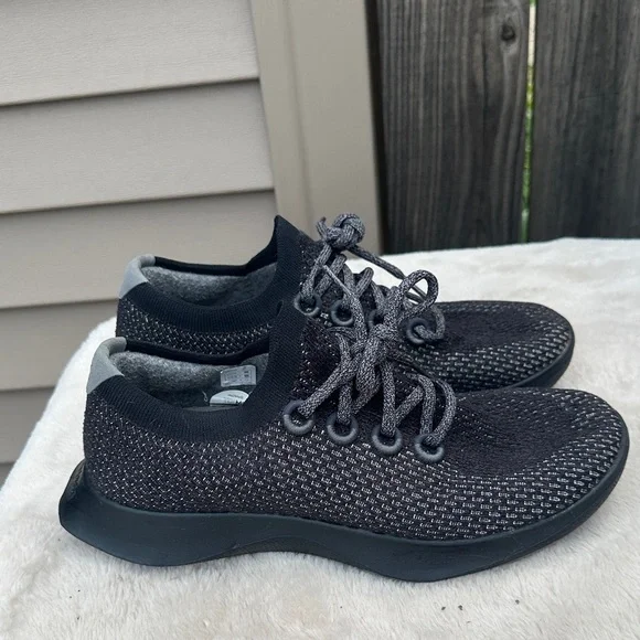 Allbirds Black and Gray Men's Sneakers Size 9