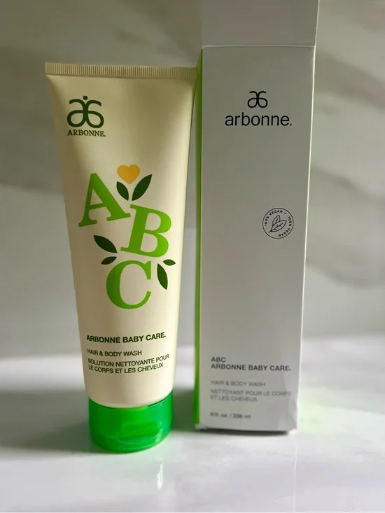 Arbonne ABC Baby Care Hair & Body Wash NEW!