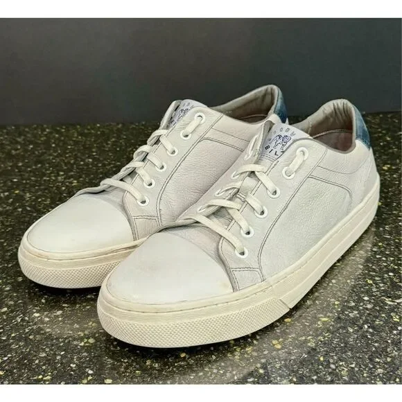 Bilt Gray Leather Sneakers. Size. Men’s 10/EU 44