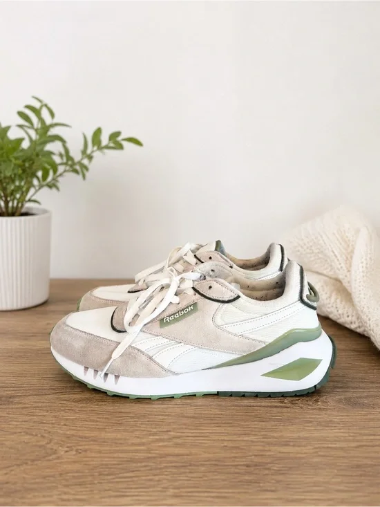 Reebok Classic Leather Legacy AZ Sneakers – White/Sage Green – Men's Size 11