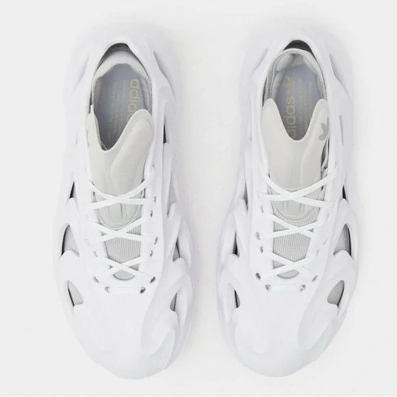 adidas AdiFOM Q Lifestyle Foam Sneaker White Grey M6.5 W8.5 HP6584