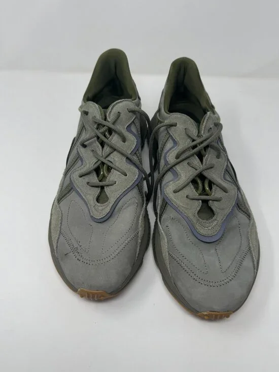 Adidas OZWEEGO Olive Green Suede Sneakers Men's Size 13