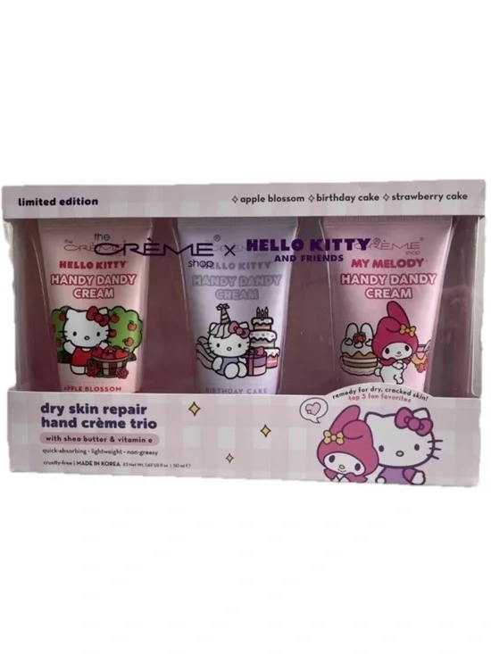 The Crème Shop Sanrio Hello Kitty Melody Handy Dandy Hand Cream Made In Korea