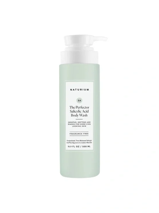 Naturium Salicylic Acid Body Wash - Fragrance Free (Mint Green)